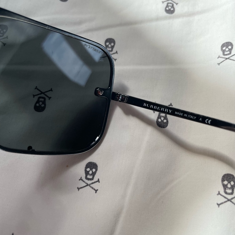 Burberry Black Square Sunglasses